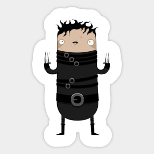 Sloth Scissorhands Sticker